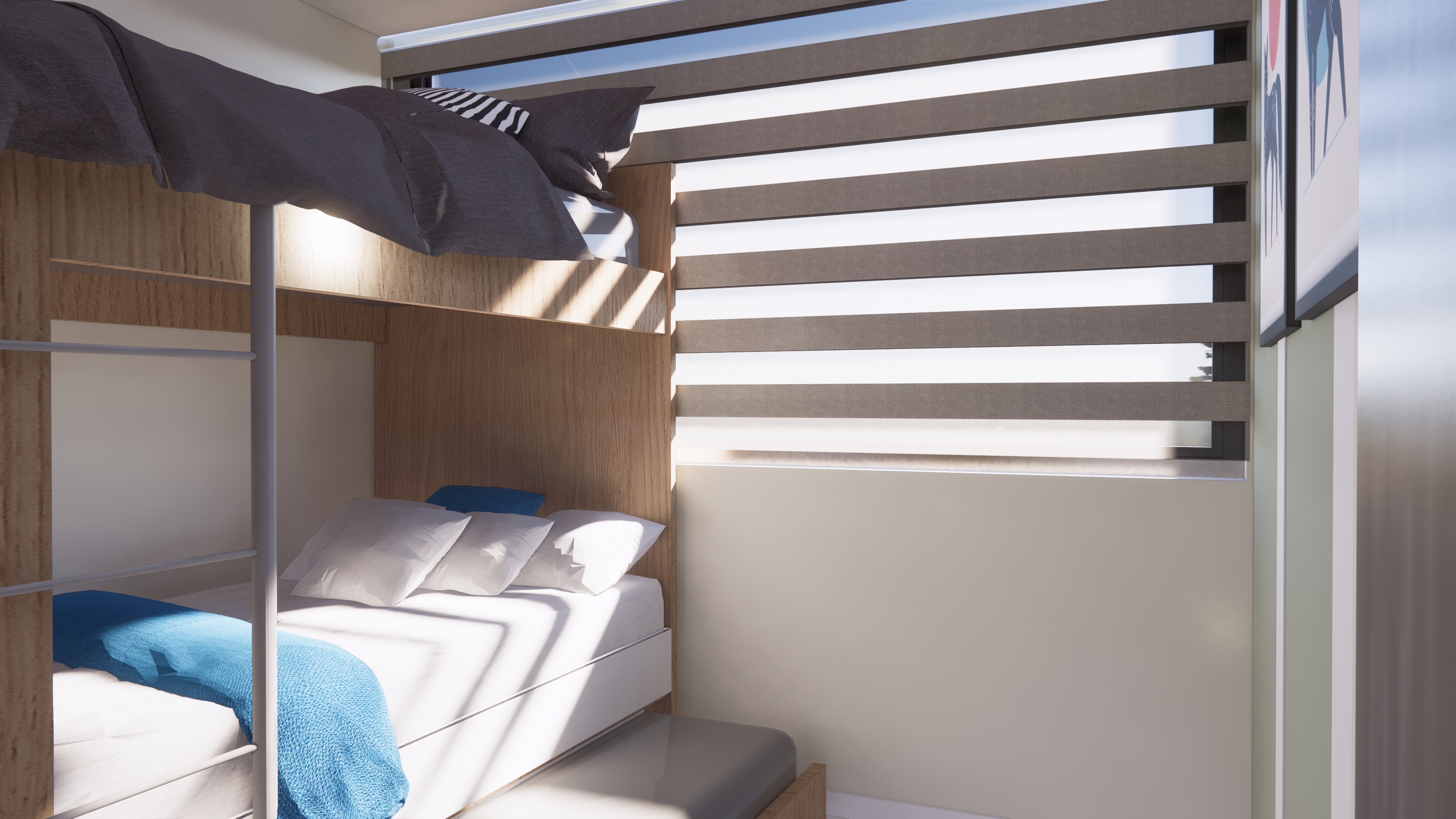 Habitación infantil — litera