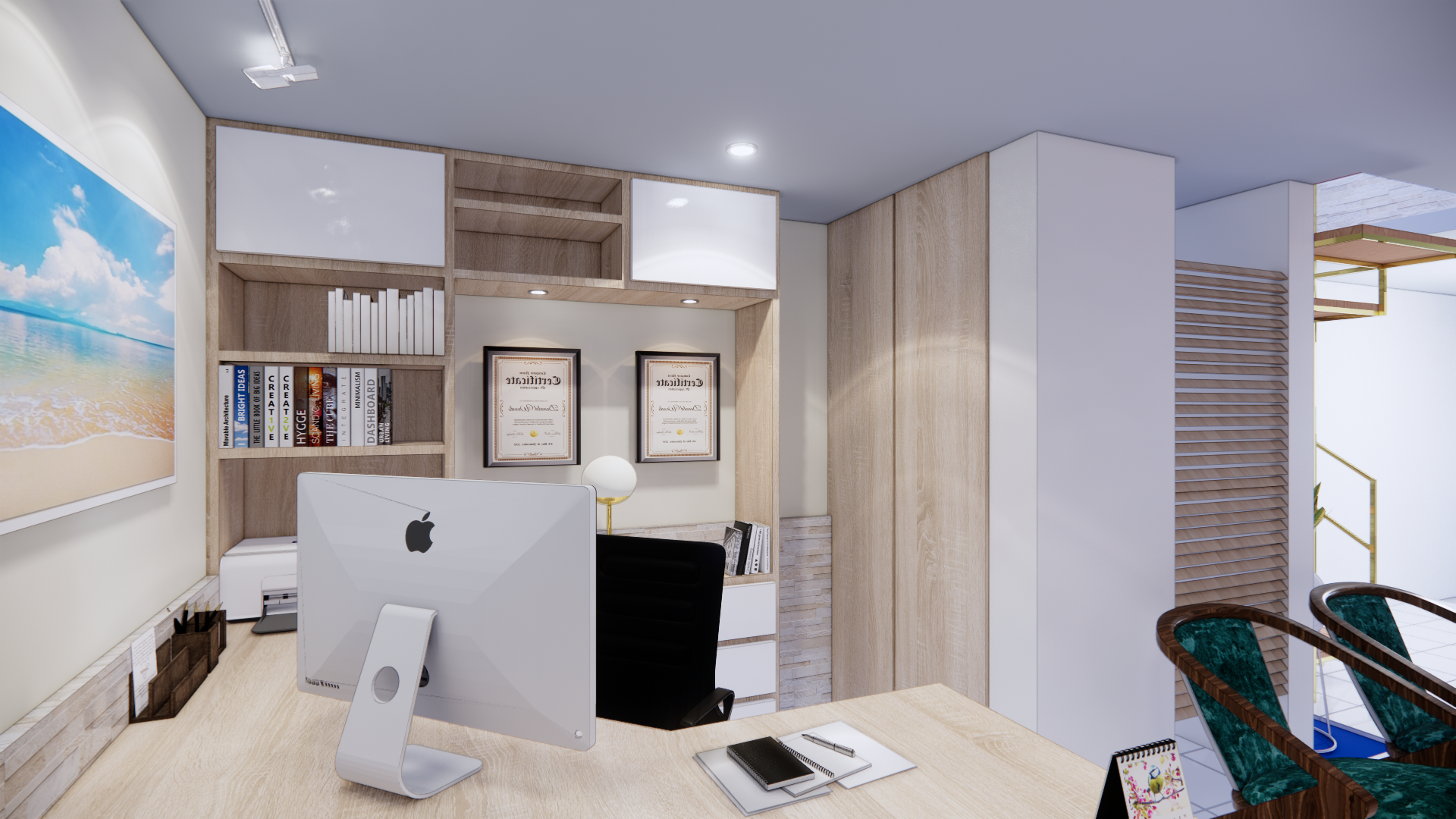 La Ronda — oficina desde escritorio