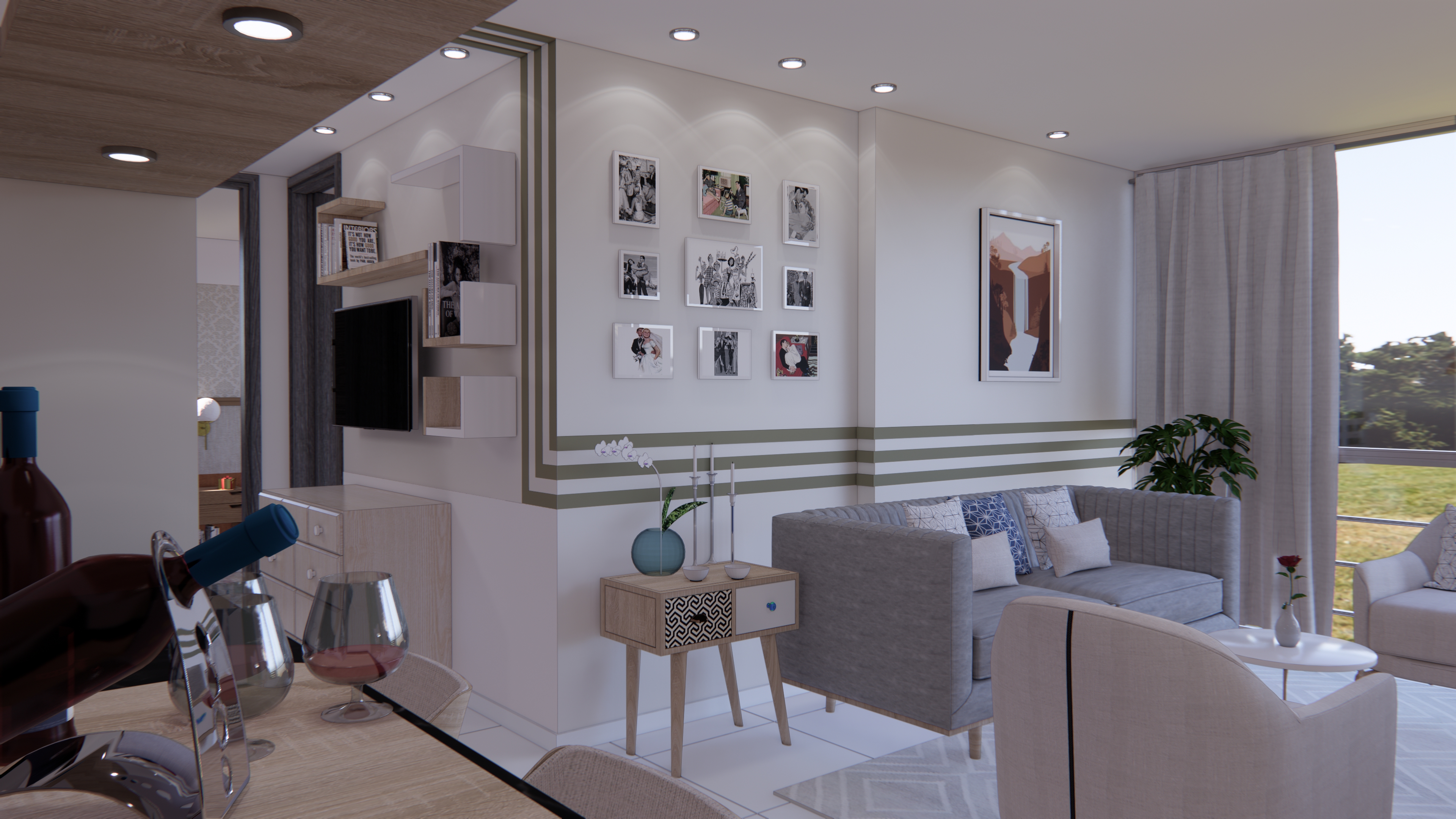 Sala — luz del día