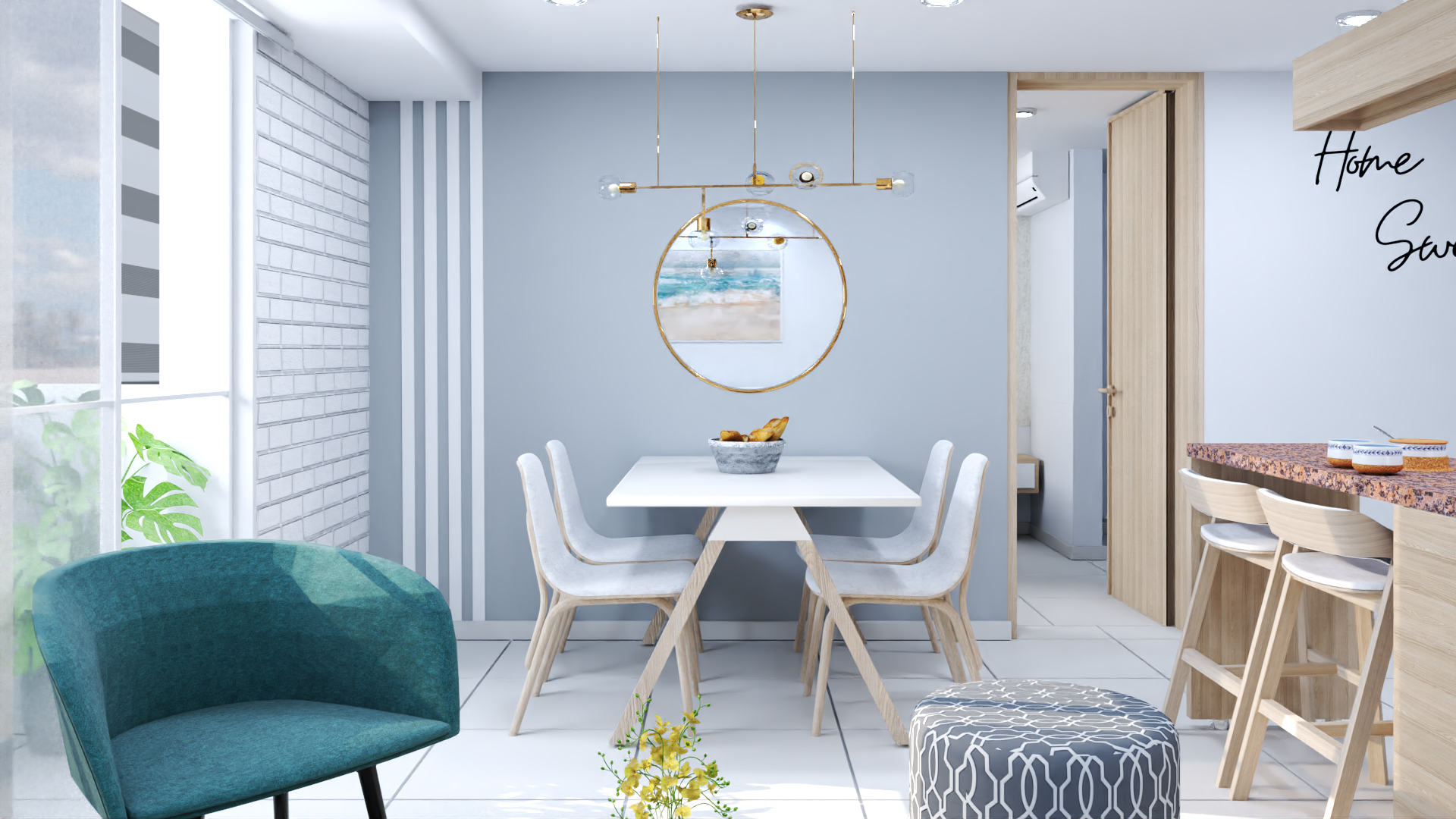 Terrarium — comedor opción A