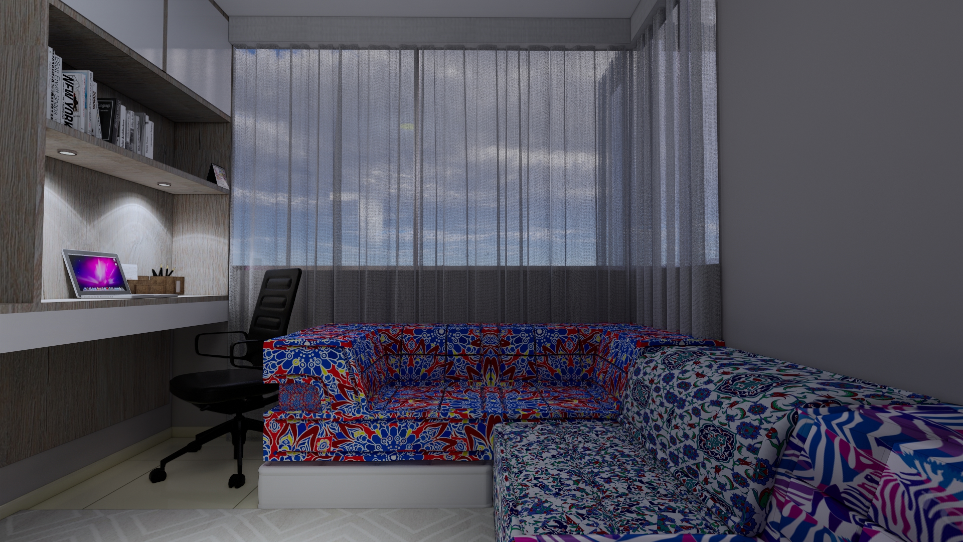 Índigo — estudio integrado con biblioteca